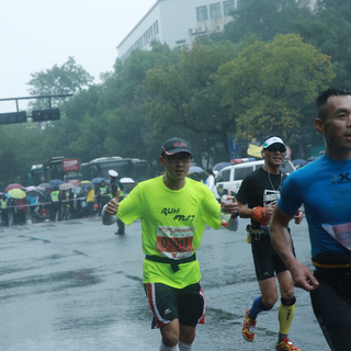 2015杭州馬拉松40公里處by趙林行
