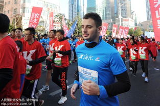 2017杭州馬拉松鳴槍開跑